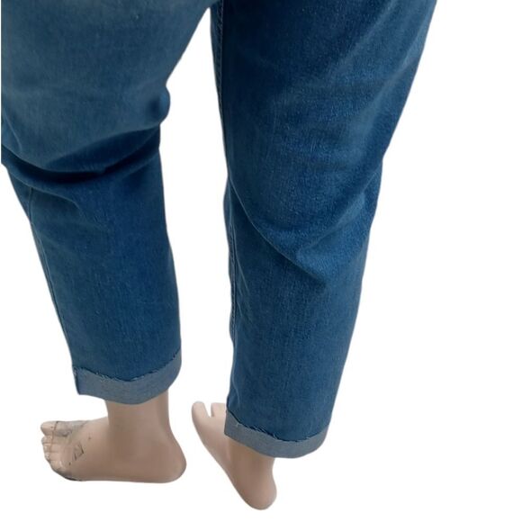 6776.Nanette Lepore High Rise Straight Leg Jeans Size 14, W34" 25"Inseam 12"Rise - Picture 8 of 14